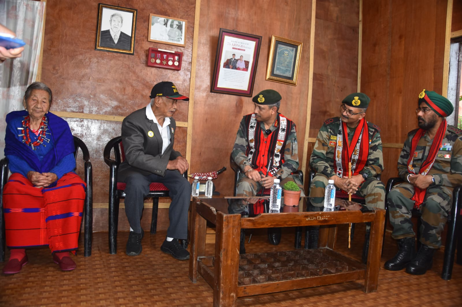 Assam Rifles DG meet Maring Ao