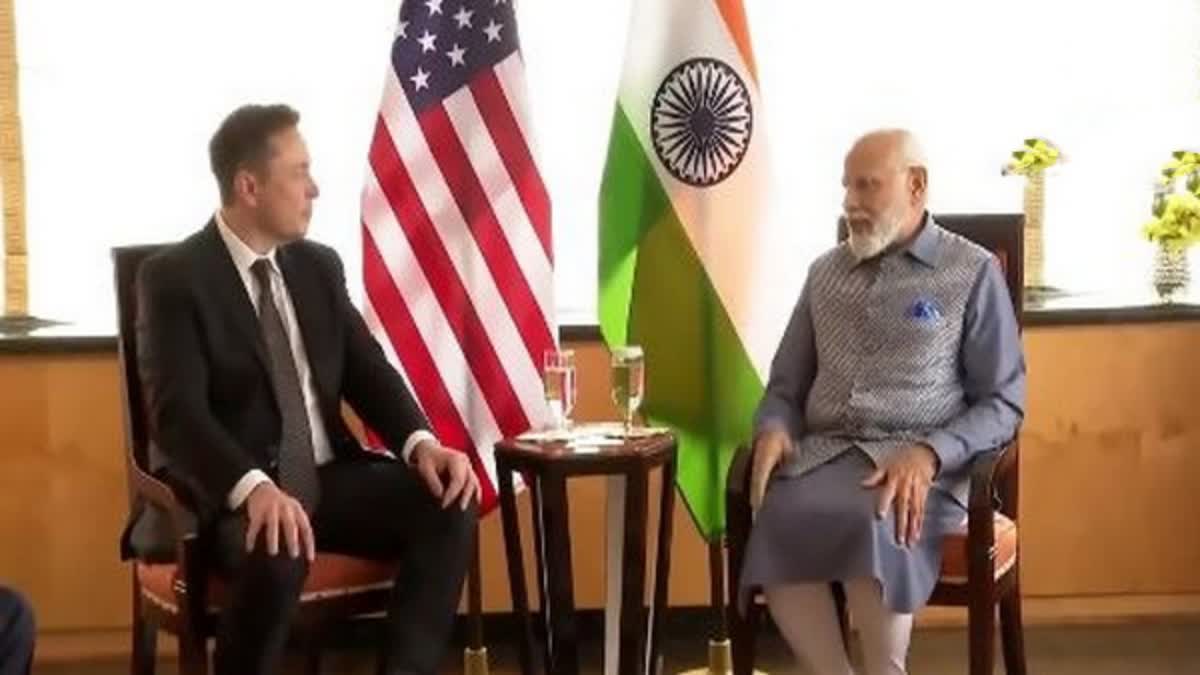 Elon Musk PM Modi