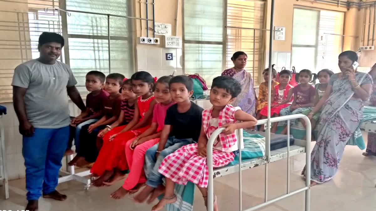 children sick after eating poisonous fruit seeds