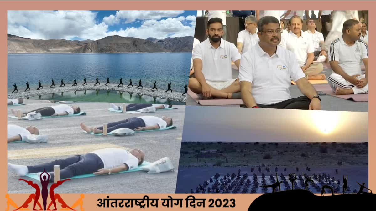 International yoga day 2023 celebration