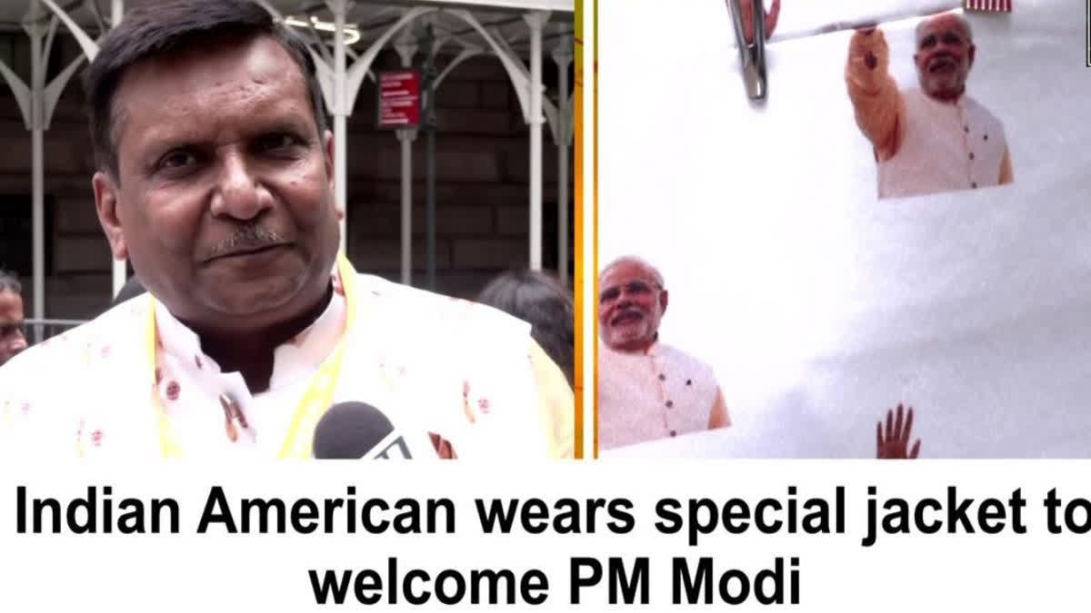 New York: Indian origin man flaunts jacket with PM Modi image