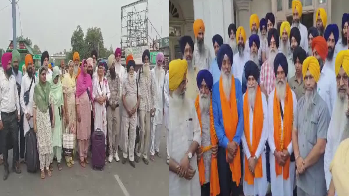 205 Sikh pilgrims jatha left to pakistan for death anniversary of Maharaja Ranjit Singh