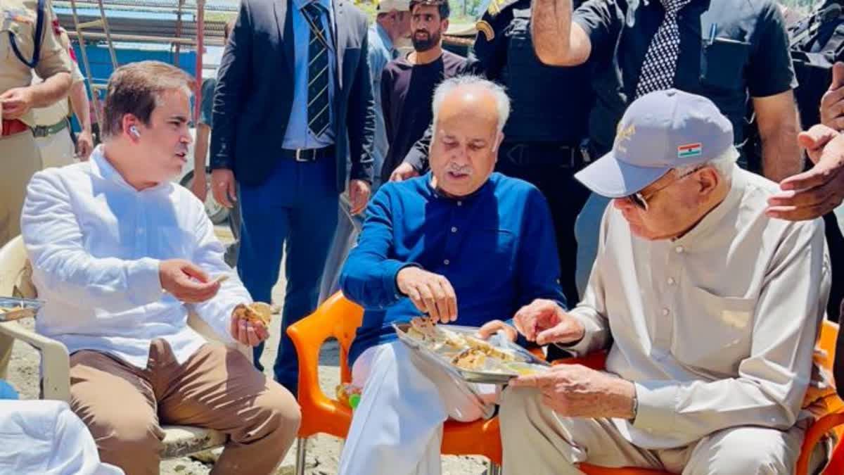 Farooq Abdullah Reviews Yatra Arrangements