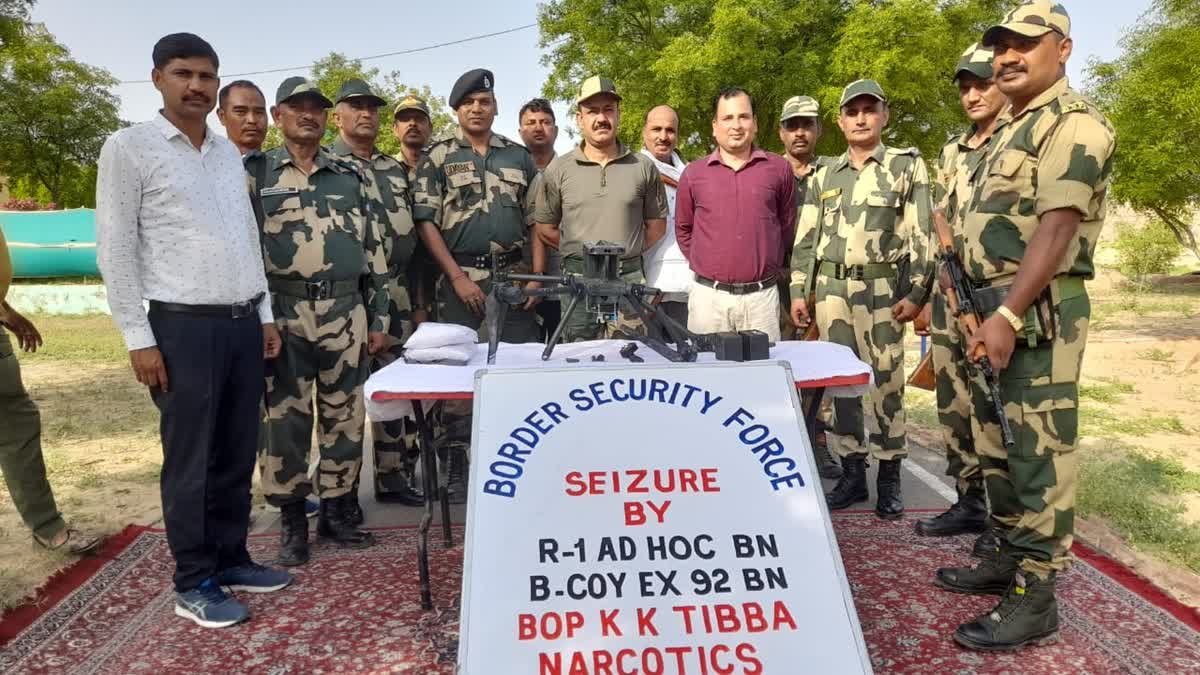 BSF arrests four drug smugglers in Sri Ganganagar