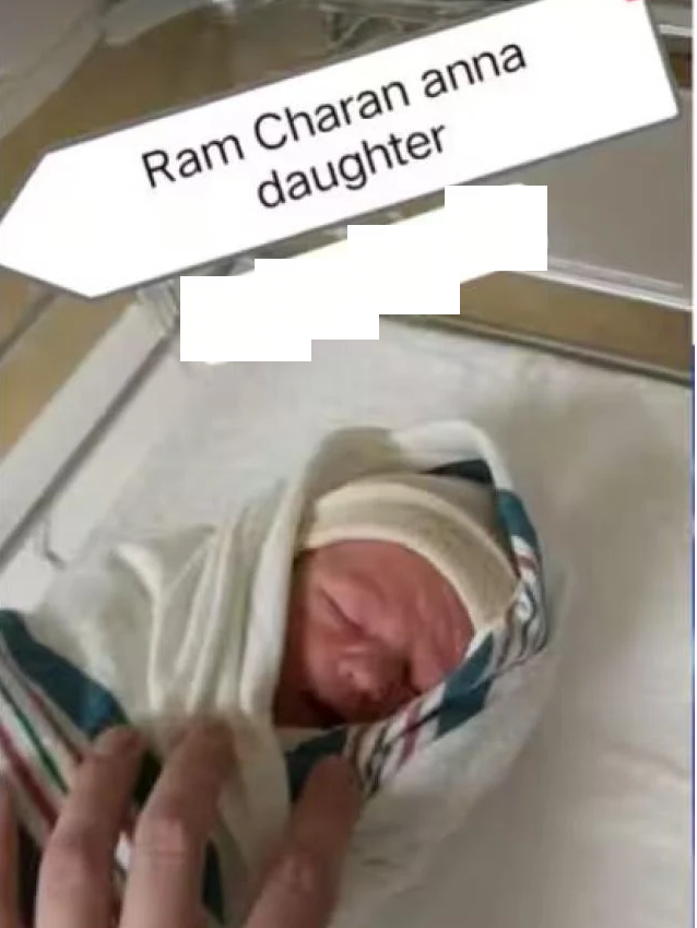 Ram Charan Daughter First Pic Leaked