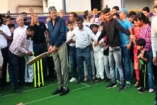 Kapil Dev in Raipur