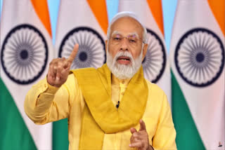 Prime Minister Narendra Modi who is in New York on a State visit at the invitation from White House gave his International Day of Yoga (IDY) speech from there. This year, the programmes of the International Day of Yoga have become more special due to the 'Ocean Ring of Yoga'. The idea of the 'Ocean Ring of Yoga' is based on the mutual relation of 'Yog Ke Vichaar' and 'Samundra Ka Vistaar,' Modi said.