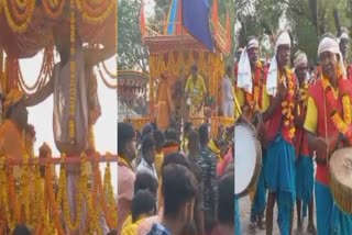 Lord Jagannath Rath Yatra in Godda