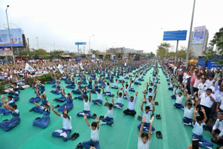 Yoga Day event in Surat has set new Guinness World Record, says Gujarat minister Sanghavi
