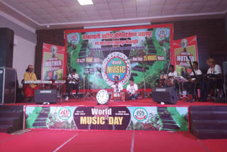 MP: World Music Day 2023: Jabalpur 100 artists are making golden book world record of singing non stop for 25 hours