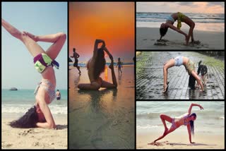 Kavita Kaushik on Yoga Day 2023