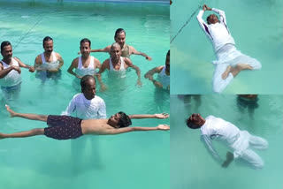 Aqua Yoga In Jagitial
