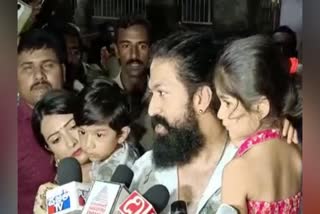 Yash family visits Mysore