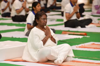 International Yoga Day 2023: "Yoga is India's gift to the world", says President Droupadi Murmu