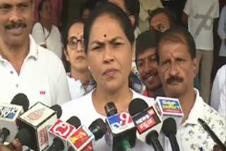 Union Minister Shobha kandlaje