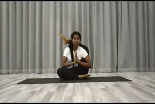 Ankapalli Woman Yoga Teacher