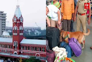 Chennai central bomb threaten