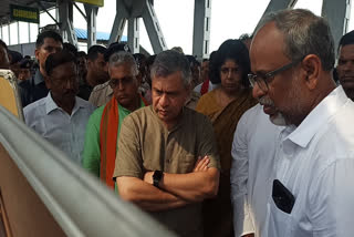 Rail Minister Visits Kharagpur ETV BHARAT