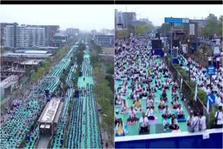 surat yoga day record