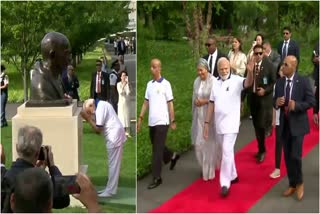 pm-modi-pays-tribute-to-mahatma-gandhi-at-un-headquarters-lawns-in-new-york