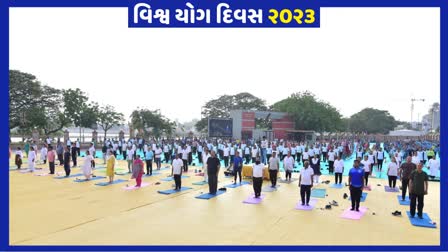 Yoga Day in Jamnagar : જામનગરમાં વિદેશી વિદ્યાર્થીઓએ યોગાસન કર્યાં, ફિલ ગુડ ફેક્ટર દેખાયું