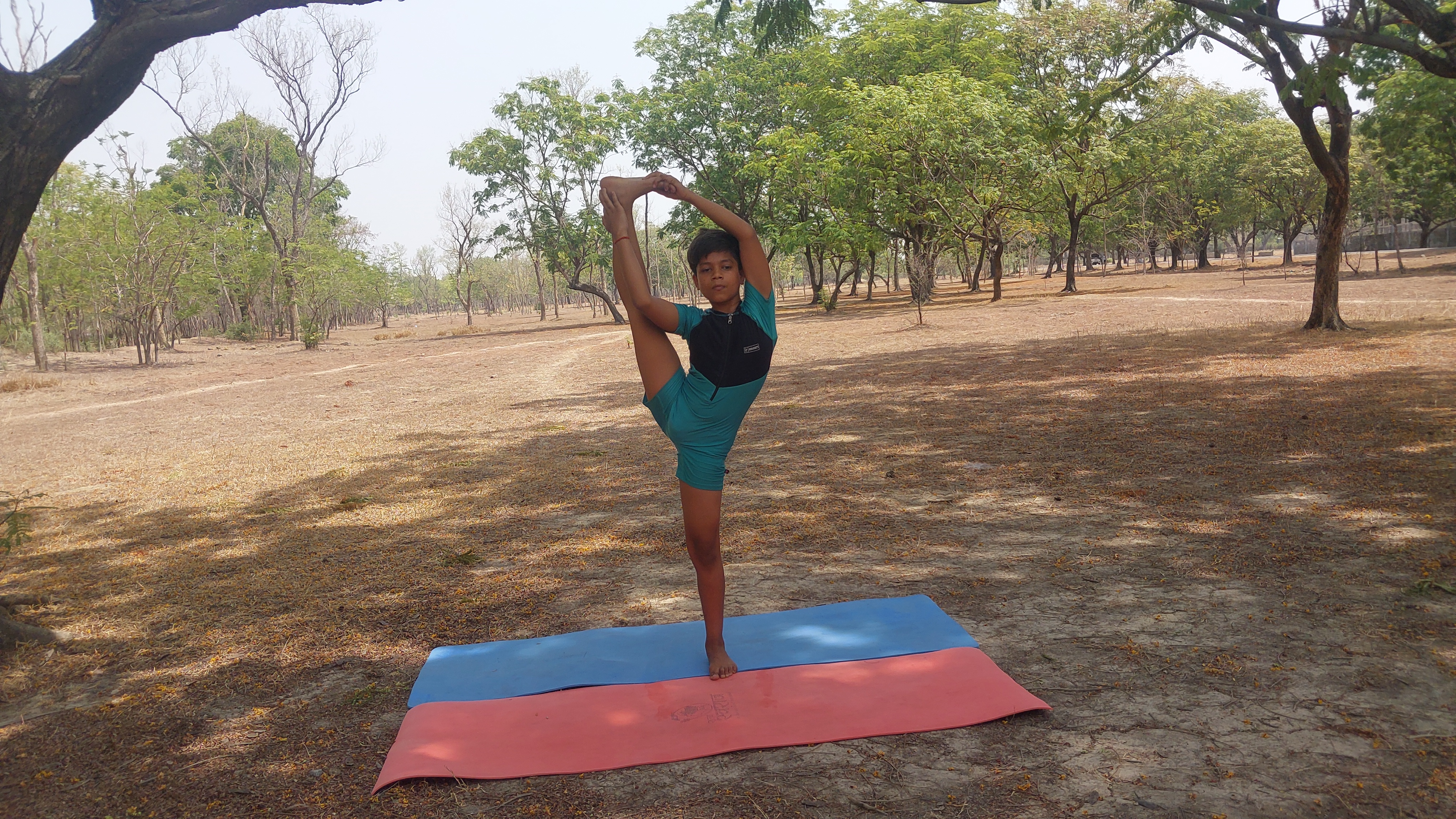 international-yoga-day-gaya-junior-baba-ramdev-rudra-pratap-singh