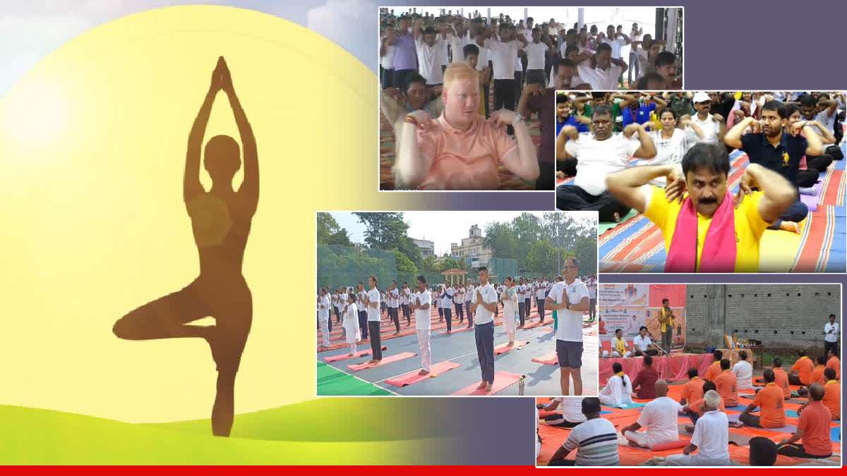 Odisha celebrates Yoga Day 2024