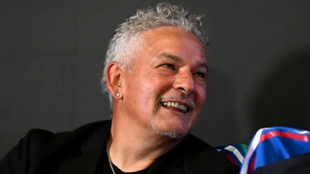 ROBERTO BAGGIO  ഫുട്‌ബോള്‍ താരം റോബര്‍ട്ടോ ബാഗിയോ  Roberto Baggio Injured  റോബര്‍ട്ടോ ബാഗിയോയ്‌ക്ക് പരിക്ക്