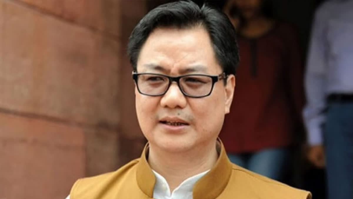 Parliamentary Affairs Minister Kiren Rijiju