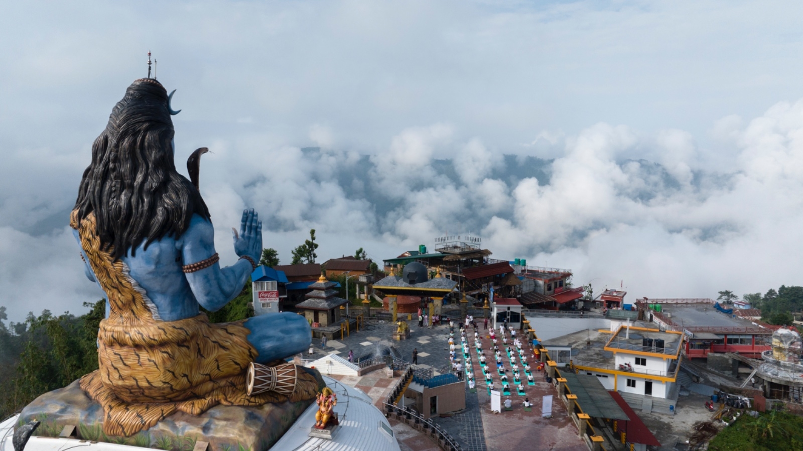 International Day of Yoga celebration in Pokhara, Nepal