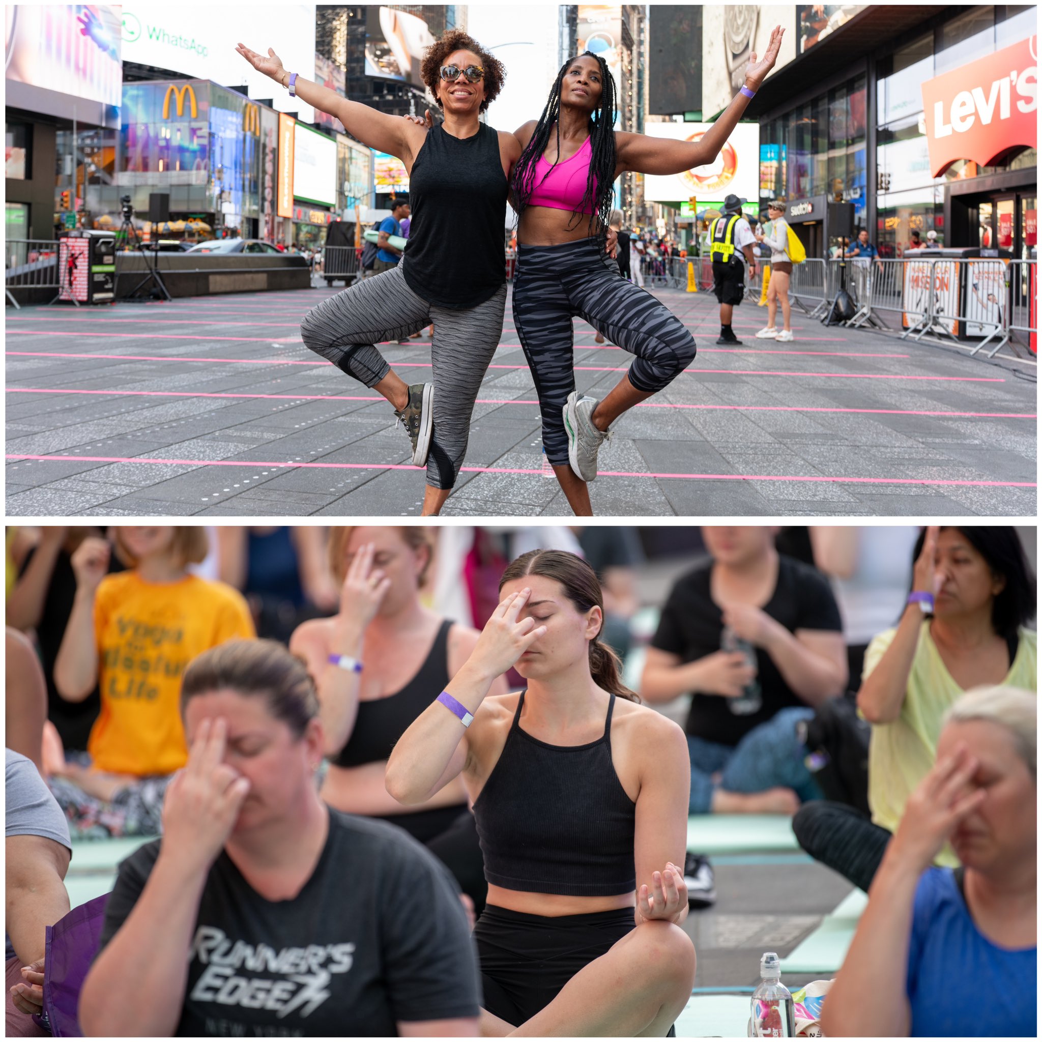 TIMES SQUARE  INTERNATIONAL DAY OF YOGA  CONSULATE GENERAL OF INDIA