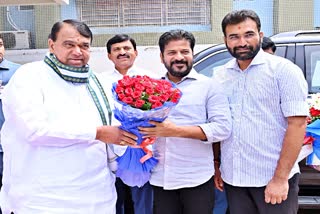 CM Revanth Met Pocharam Srinivas Reddy