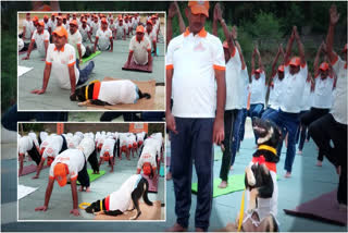 Canine Companion: Trained Pariah Dog Joins NDRF In International Yoga Day Celebrations