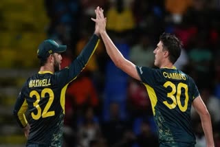 PAT CUMMINS  HAT TRICK RECORD  AUSTRALIA WON THE MATCH  T20 WORLD CUP 2024