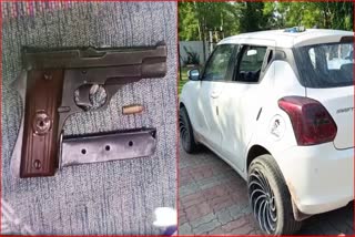 ILLEGAL WEAPON IN CAR IN PANCHKULA