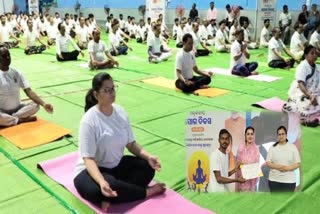 YOGA DAY CELEBRATION IN KALAHANDI