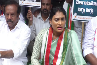 YS Sharmila Fires on Central Govt