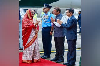 Bangladesh PM Sheikh Hasina Arrives in India for Two-Day State Visit