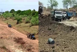 Illegal mining in Vidisha