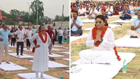 International Yoga Day in Manendragarh