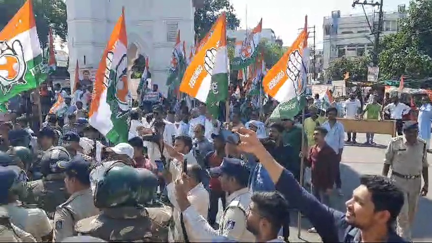 jabalpur protest of congress