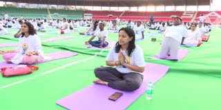 International Yoga Day Live