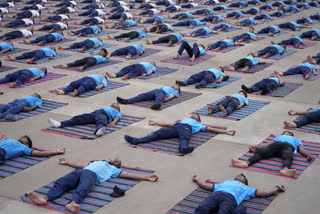 India's High Commissioner to the United Kingdom, Vikram Doraiswami, led the 11th International Day of Yoga celebrations at The Strand in London on Saturday.