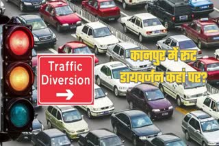 route diversion implemented kanpur sagar highway national highway 34 till 21 july 2025.