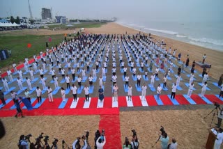 சர்வதேச யோகா தினம் கொண்டாட்டம்