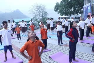 YOGA CLASSES IN GOVT SCHOOLS