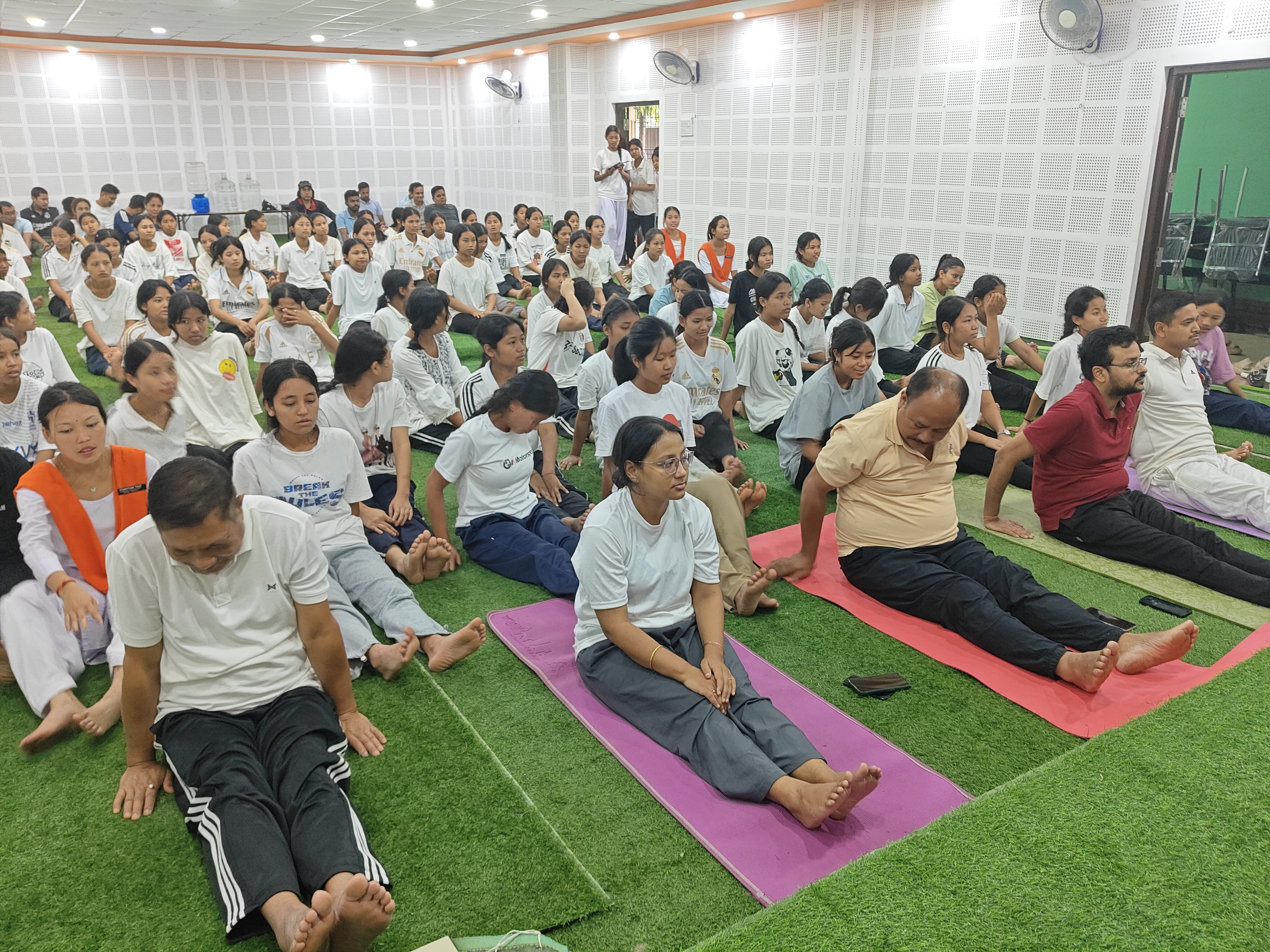 11th International Yoga Day, CM Himanta Biswa Sarma practiced yoga in Baksa