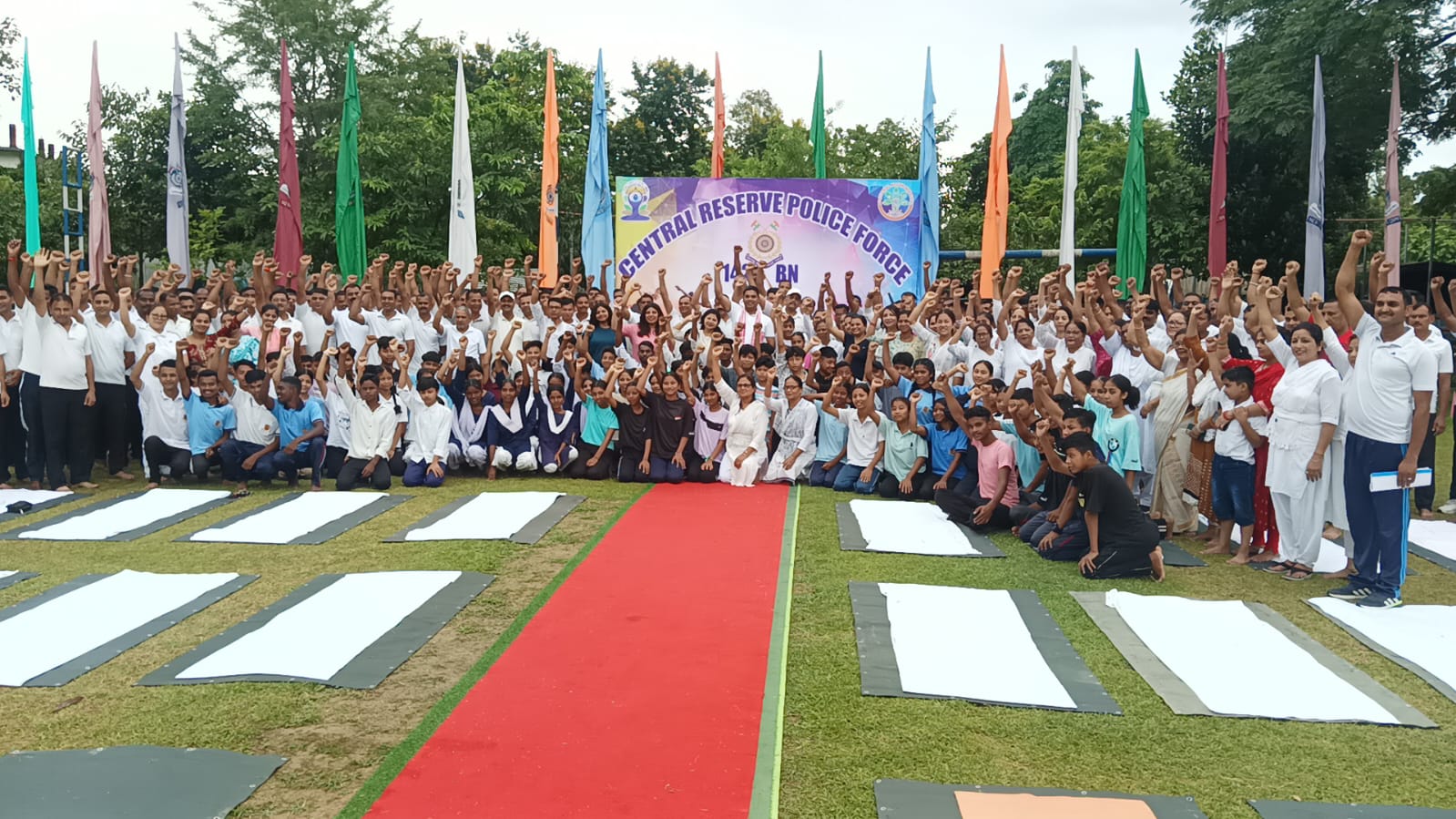 11th International Yoga Day, CM Himanta Biswa Sarma practiced yoga in Baksa