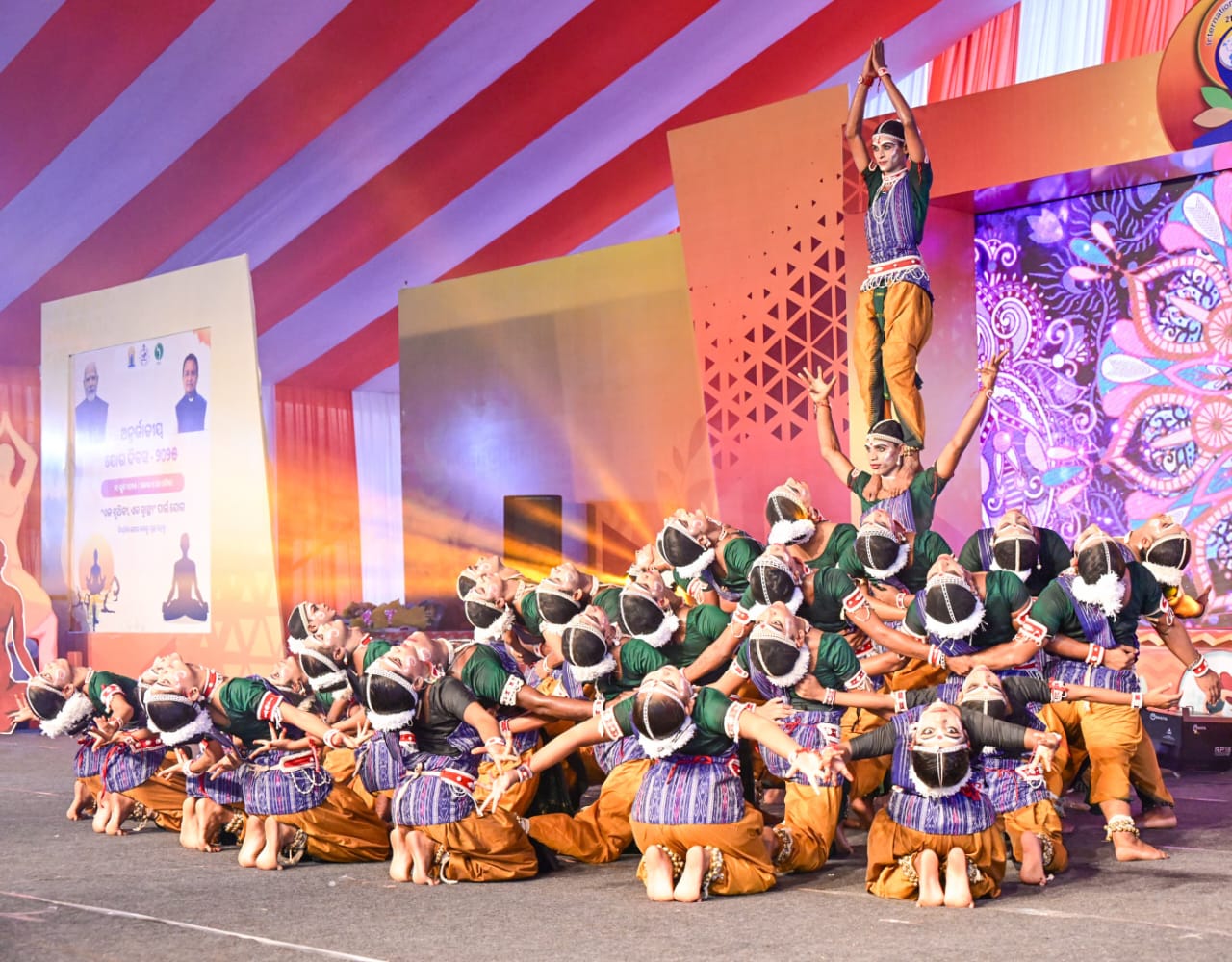 KALINGA STADIUM YOGA DAY