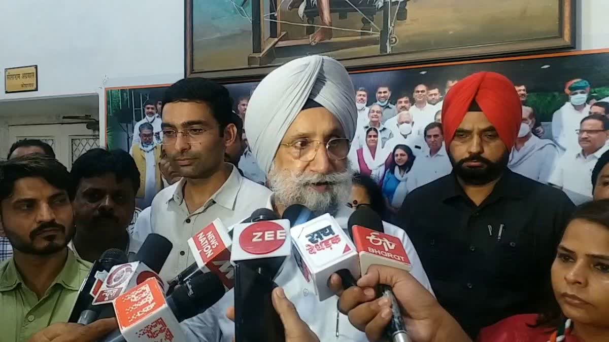 State in charge Sukhjinder Singh Randhawa